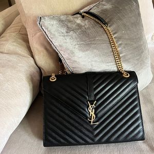 YSL Large Crossbody Envelope Bag